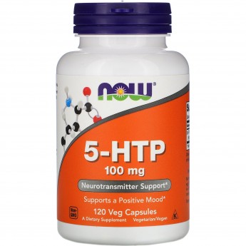 Аминокислота NOW FOODS 5-HTP, 100 мг, 120 капсул