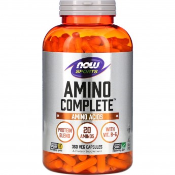 Аминокислота NOW FOODS AMINO COMPLETE, 360 капсул