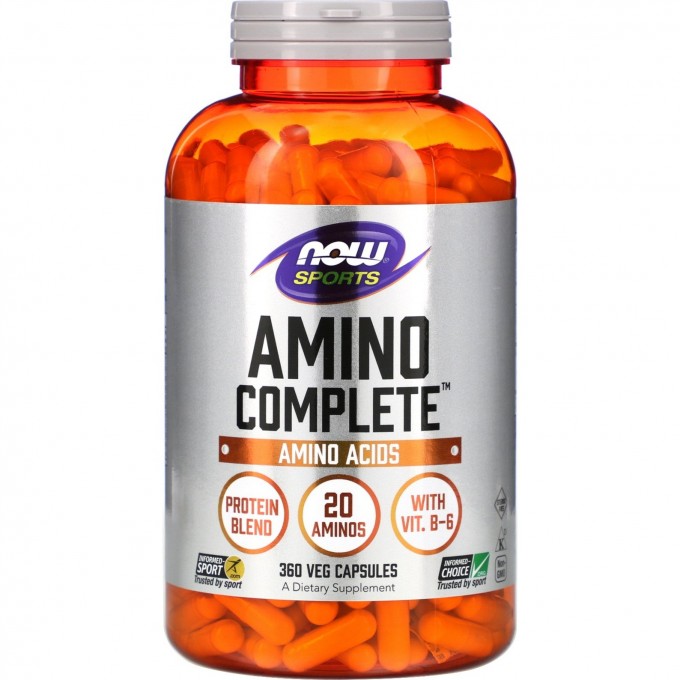 Аминокислота NOW FOODS AMINO COMPLETE, 360 капсул NS*0013