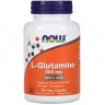 Аминокислота NOW FOODS L-GLUTAMINE, 500 мг, 120 капсул NS*0092