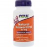 Антиоксидант NOW Resveratrol Natural, 50 мг - 60 капсул NS3339