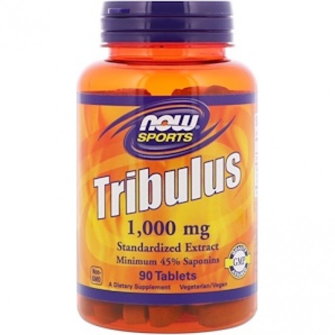 Биологически активная добавка NOW FOODS TRIBULUS (Трибулус), 1000 мг - 90 таблеток NS2171