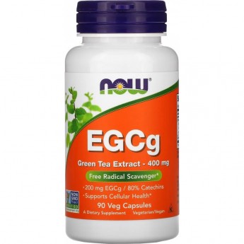 Экстракт зеленого чая NOW FOODS EGCG 400 мг