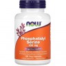 Фосфатидилсерин NOW FOODS PHOSPHATIDYL SERINE 100 мг, 120 вегетарианских капсул NS2381