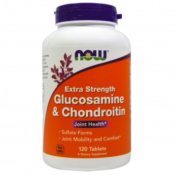 Глюкозамин и Хондроитин NOW FOODS Glucosamine & Chondroitin 120 таблеток Глюкозамин и Хондроитин NOW FOODS Glucosamine & Chondroitin 120 таблеток