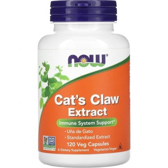 Иммуномодулятор NOW Cat's Claw Extract 334 мг - 120 капсул