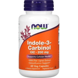 Индол 3-карбинол NOW FOODS INDOLE-3-CARBINOL, 200 мг - 60 капсул Индол 3-карбинол NOW FOODS INDOLE-3-CARBINOL, 200 мг - 60 капсул