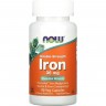 Железо NOW FOODS IRON, 36 мг, 90 капсул NS1444