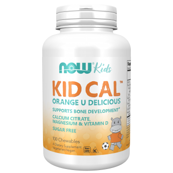 Кальций + D-3 и Магний NOW FOODS KID-CAL CHEWABLE CALCIUM 100 пастилок