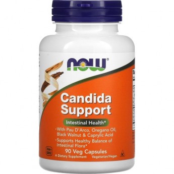 Кандида NOW Candida Support, 90 капсул