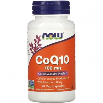 Коэнзим NOW FOODS COQ10, 100 мг - 90 капсул