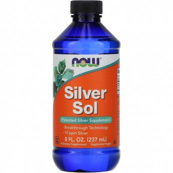 Коллоидное серебро NOW FOODS SILVER SOL, 237 мл.