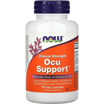 Комплекс для глаз NOW FOODS Ocu Support, 90 капсул