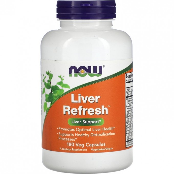 Комплекс NOW Liver Refresh (Liver Detoxifier), 180 капсул NS2449