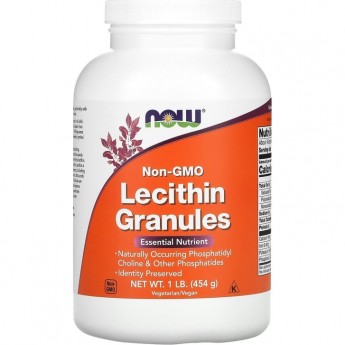 Лецитин NOW Lecithin Granules, 454 г