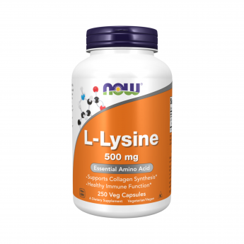 L‑Лизин NOW FOODS L‑LYSINE 500 мг 250 капсул
