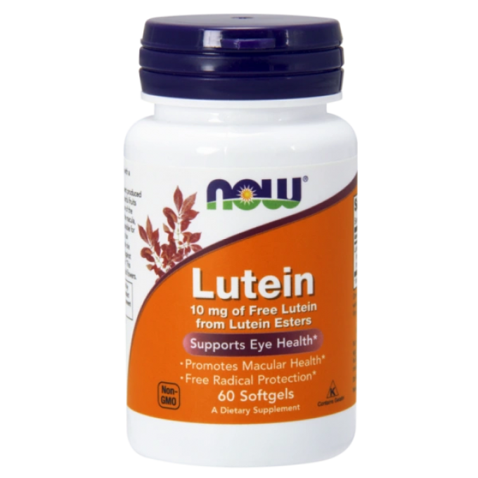 Лютеин NOW FOODS LUTEIN 10 MG (FROM ESTERS) 60 капсул NS28698 Лютеин NOW FOODS LUTEIN 10 MG (FROM ESTERS) 60 капсул NS28698