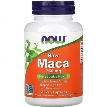 Мака Перуанская NOW FOODS MACA, 750 мг, 90 капсул