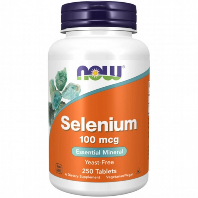 Минеральный комплекс NOW FOODS SELENIUM 100mcg 250 таблеток NS31074 Минеральный комплекс NOW FOODS SELENIUM 100mcg 250 таблеток NS31074