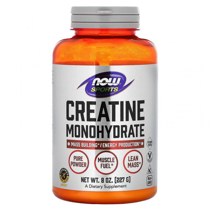 Моногидрат креатина NOW FOODS CREATINE POWDER (8 OZ) 227g NS29512 Моногидрат креатина NOW FOODS CREATINE POWDER (8 OZ) 227g NS29512