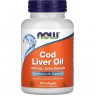 Омега NOW Cod Liver Oil, 90 капсул NS1743