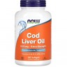 Омега NOW Cod Liver Oil, Масло печени трески - 180 капсул NS1744