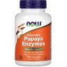 Папайя NOW FOODS PAPAYA ENZYMES, 180 таблеток NS2970