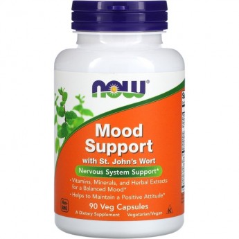 Поддержка Настроения NOW FOODS MOOD SUPPORT, 90 капсул