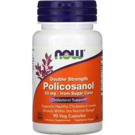 Поликозанол NOW FOODS, POLICOSANOL 20 мг Поликозанол NOW FOODS, POLICOSANOL 20 мг