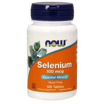 Селен NOW FOODS SELENIUM 100mcg 100 таблеток