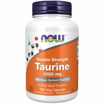 Таурин NOW FOODS TAURINE 1000mg 100 капсул