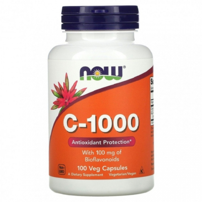 Витамин NOW FOODS VITAMIN C-1000, 100 капсул NS3533