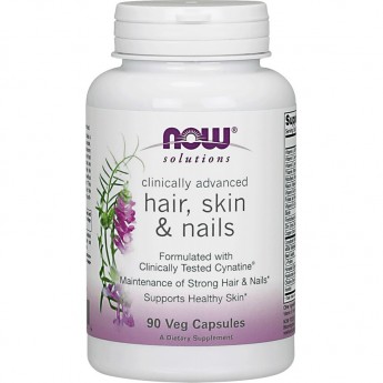 Витаминный комплекс NOW Hair, Skin & Nails, 90 капсул