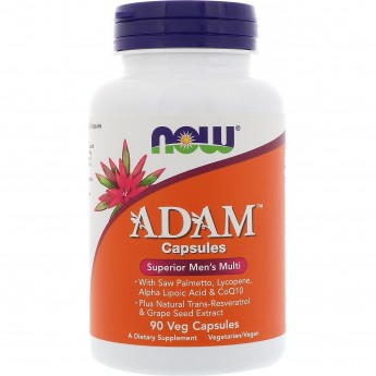 Витамины NOW FOODS ADAM, 90 капсул