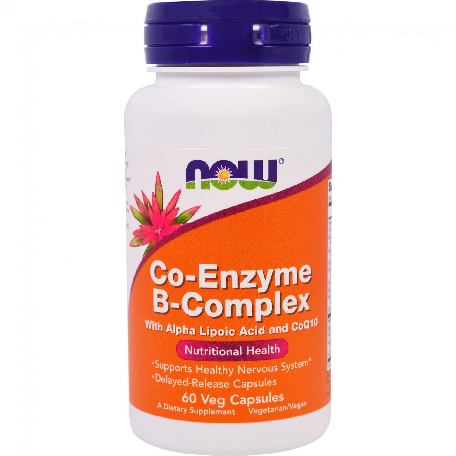 Витамины NOW FOODS B-Complex Co-Enzyme, 60 капсул. Купить Витамины на ...